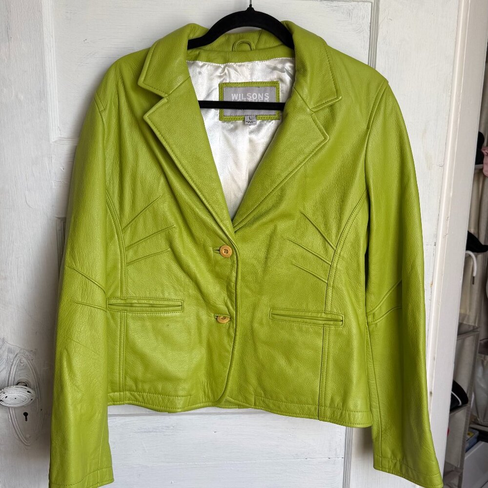 Women's leather jacket